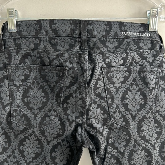 Current/ Elliot brocade jeans size 25 - Picture 4 of 4